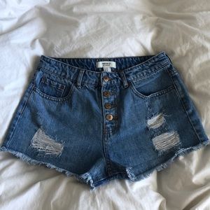 BOGO Super High Waisted Denim Shorts